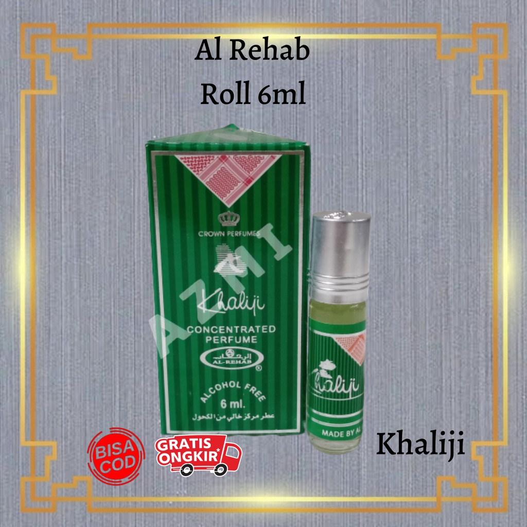 Parfum AL Rehab Lovely ROLL 6ML Original Asli Saudi Arabia