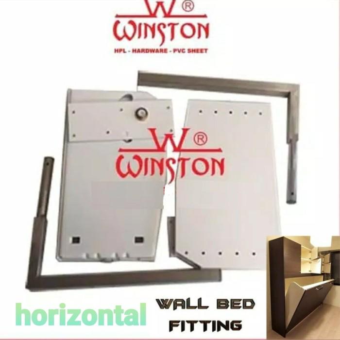Terlaris Engsel Ranjang Tempat Tidur Lipat Rak Dinding Winston Bed Save