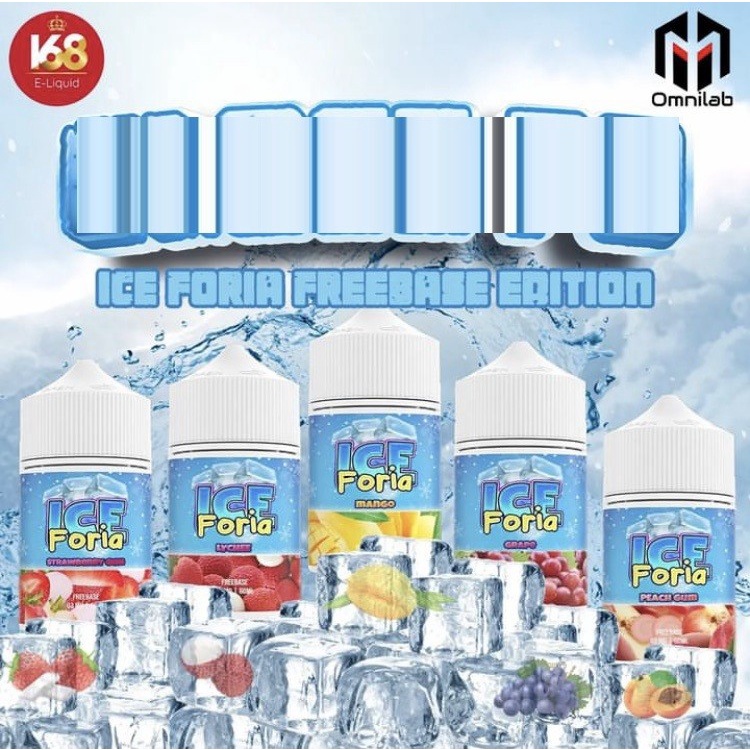 Liquid Vape Ice Foria Mango 3MG 60ML By 168 E-Liquid x Omnilab