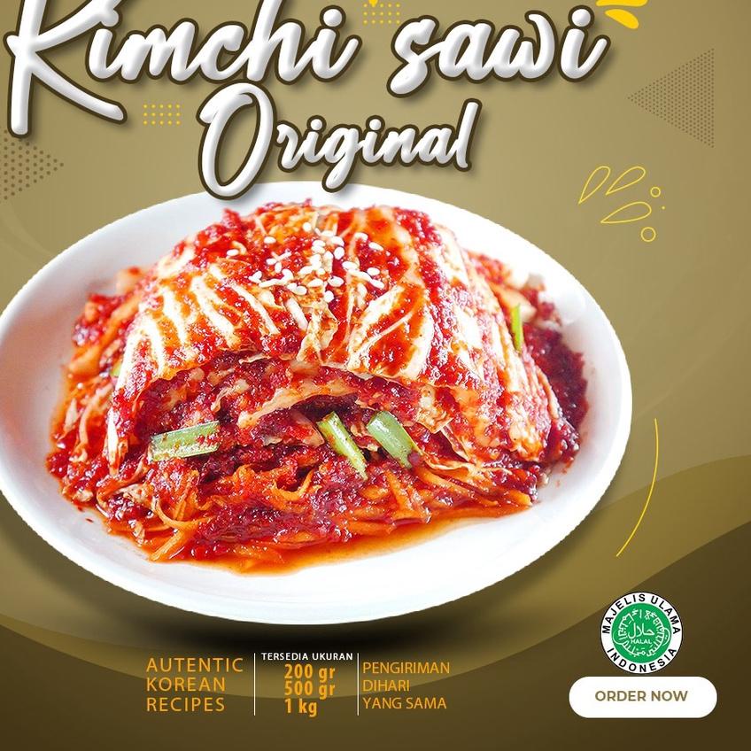 

♪ Kimchi Fresh Sawi 500 Gram Korea Murah Enak ☺