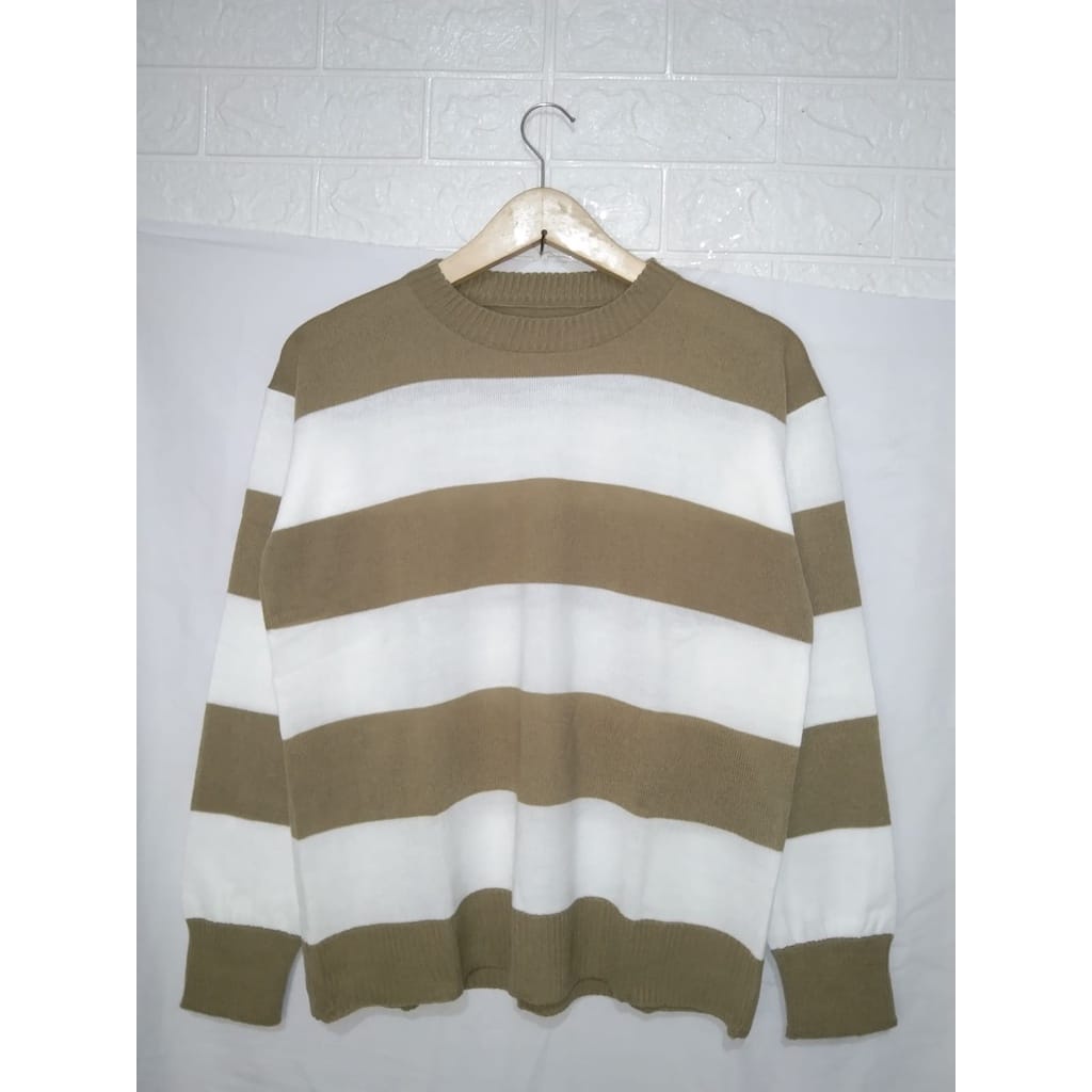 EIRA SWEATER RAJUT OVERSIZE BLOUSE  .L/XL/XXL ATASAN KNITTED