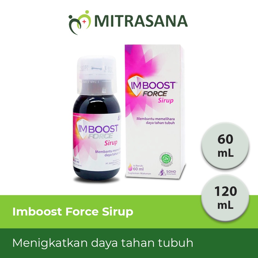 Imboost Force 120 &amp; 60 Ml - Meningkatkan Daya Tahan Tubuh