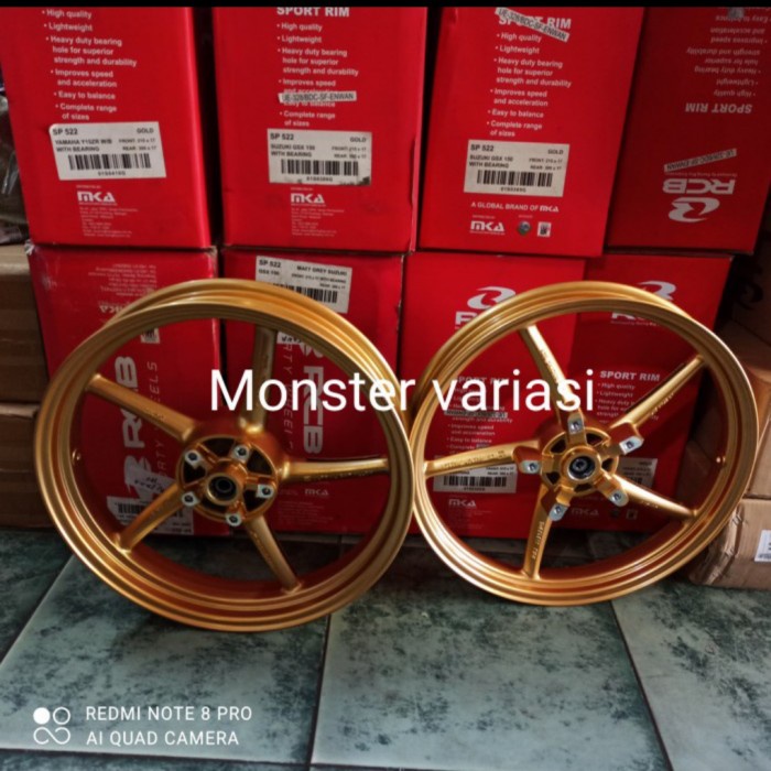 VELG RACING RCB SP522 215/300-17 YAMAHA MX KING GOLD