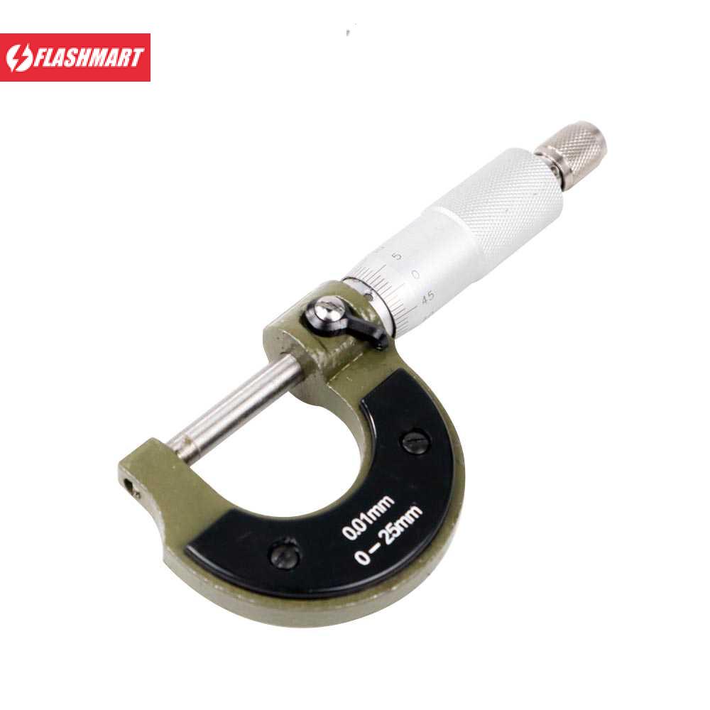 Flashmart Micrometer 0-25 mm 0.01 mm - QST008