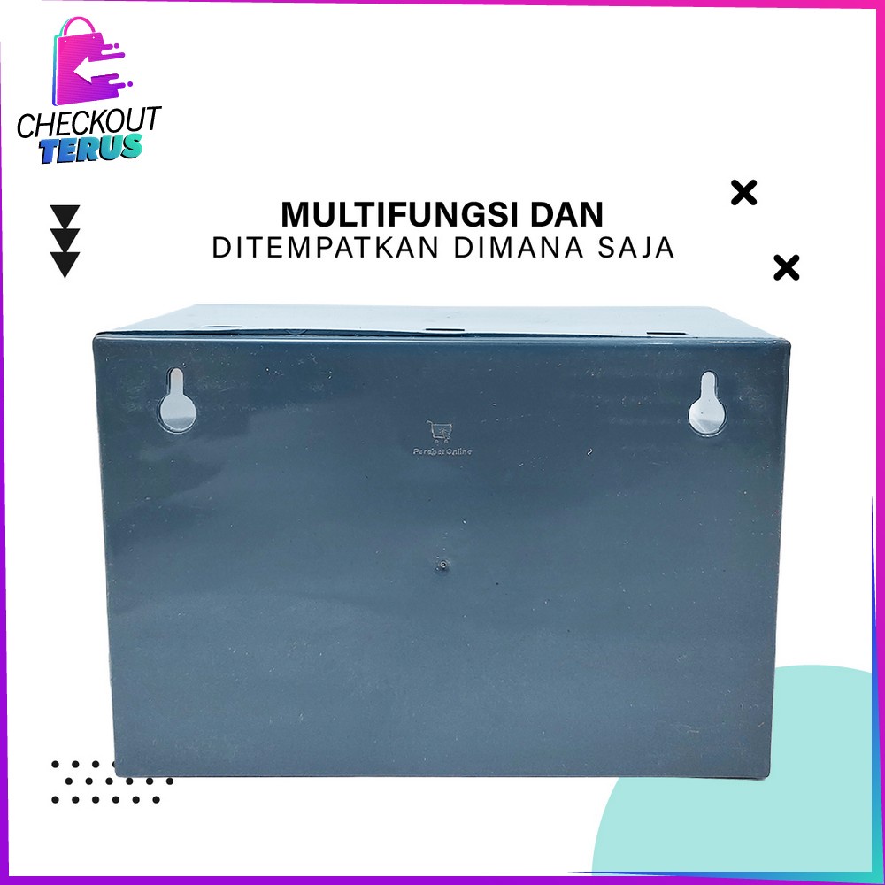 CT C804 Kotak Laci Perhiasan Storage Box Multifungsi kotak Aksesoris Mini 9 Sekat / Kotak Penyimpanan Aksesoris Serbaguna Laci Mini