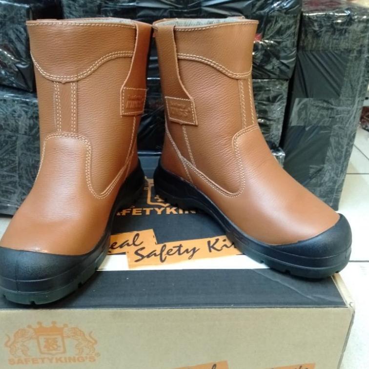 BELANJA MURMER L87 Sepatu Safety Kings SK KWD 805 CX Original / Sepatu Kerja Safety 205 CX  By Honeywell Boots Pria Kulit Asli ➻
