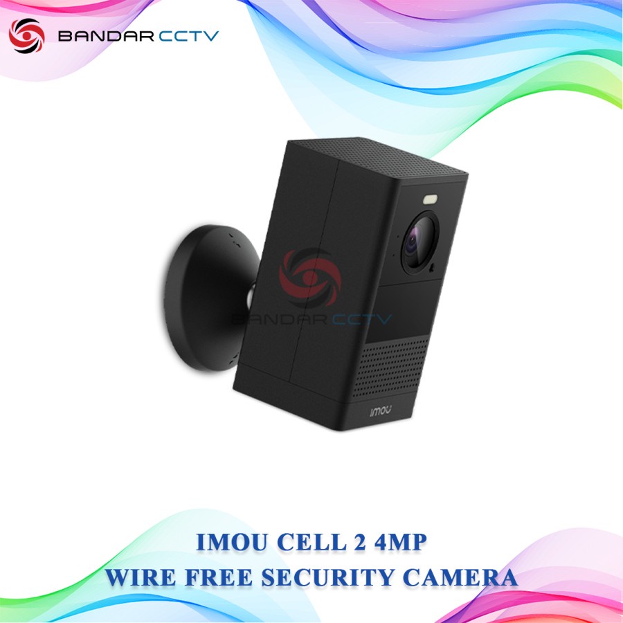 Imou Cell 2 4MP Full Color Dual Band Wifi Wire Free Camera