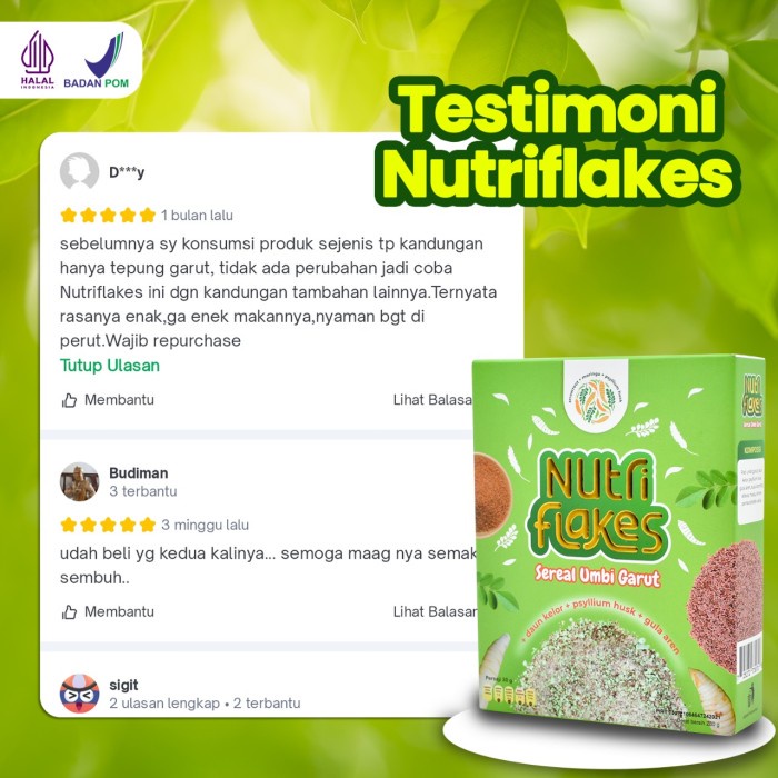 

Paket 3 Box Nutriflakes - Solusi Atasi Asam Lambung Dan Maag 018