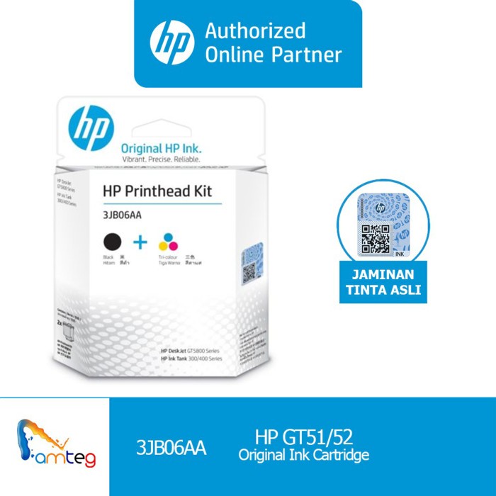 HP Printhead GT51/GT52