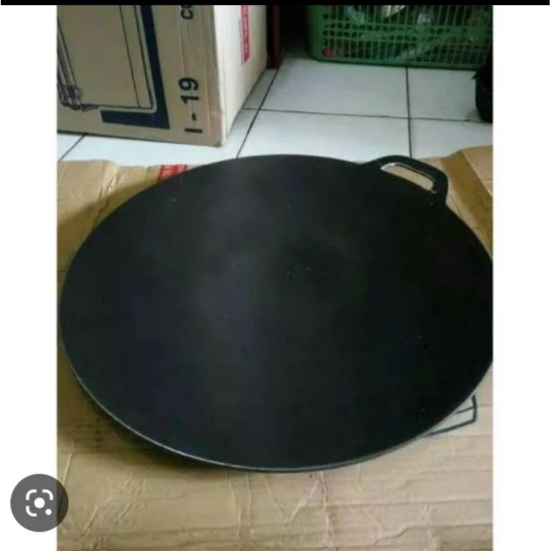 wajan martabak telor 30cm plat baja besi baja tebal anti lengket / kuali penggorengan martabak telur 30