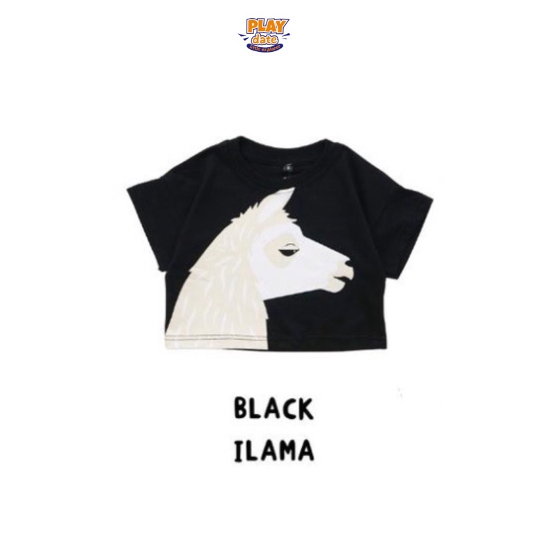 Playdate Animal Korean Oversize Tee Baju Kaos Anak Laki Laki Perempuan Unisex Atasan Lengan Pendek Kids 1 sd 5 Tahun Katun