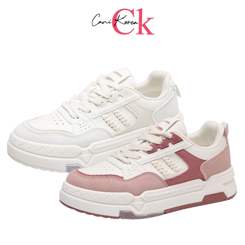 CaniKorea &quot;Free Box&quot; Size (37 - 41) Arra Sepatu Sneakers Wanita Korea 9195