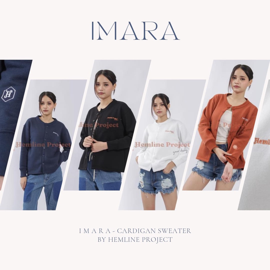 IMARA Cardigan Sweater by Hemline Project