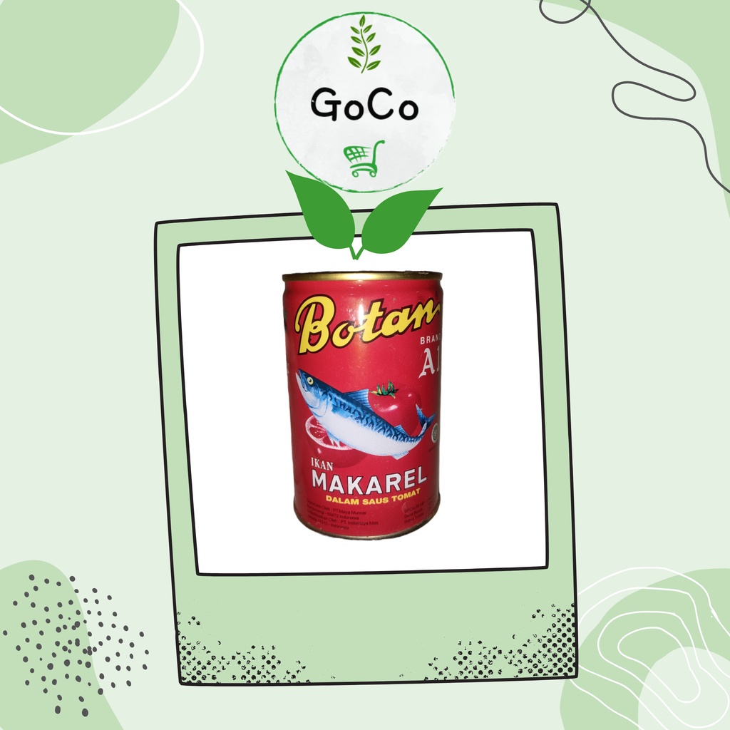 

BOTAN | Ikan Kaleng | Tomat | Mackerel | 425 Gram |Eco-Friendly Packaging by GoCo