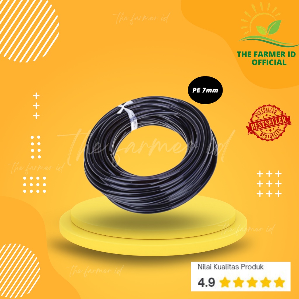 Selang PE 7mm - Selang 7 mm - Selang Hidroponik