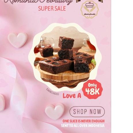 

✿ Romantic February A - FUDGY BROWNIES ➥