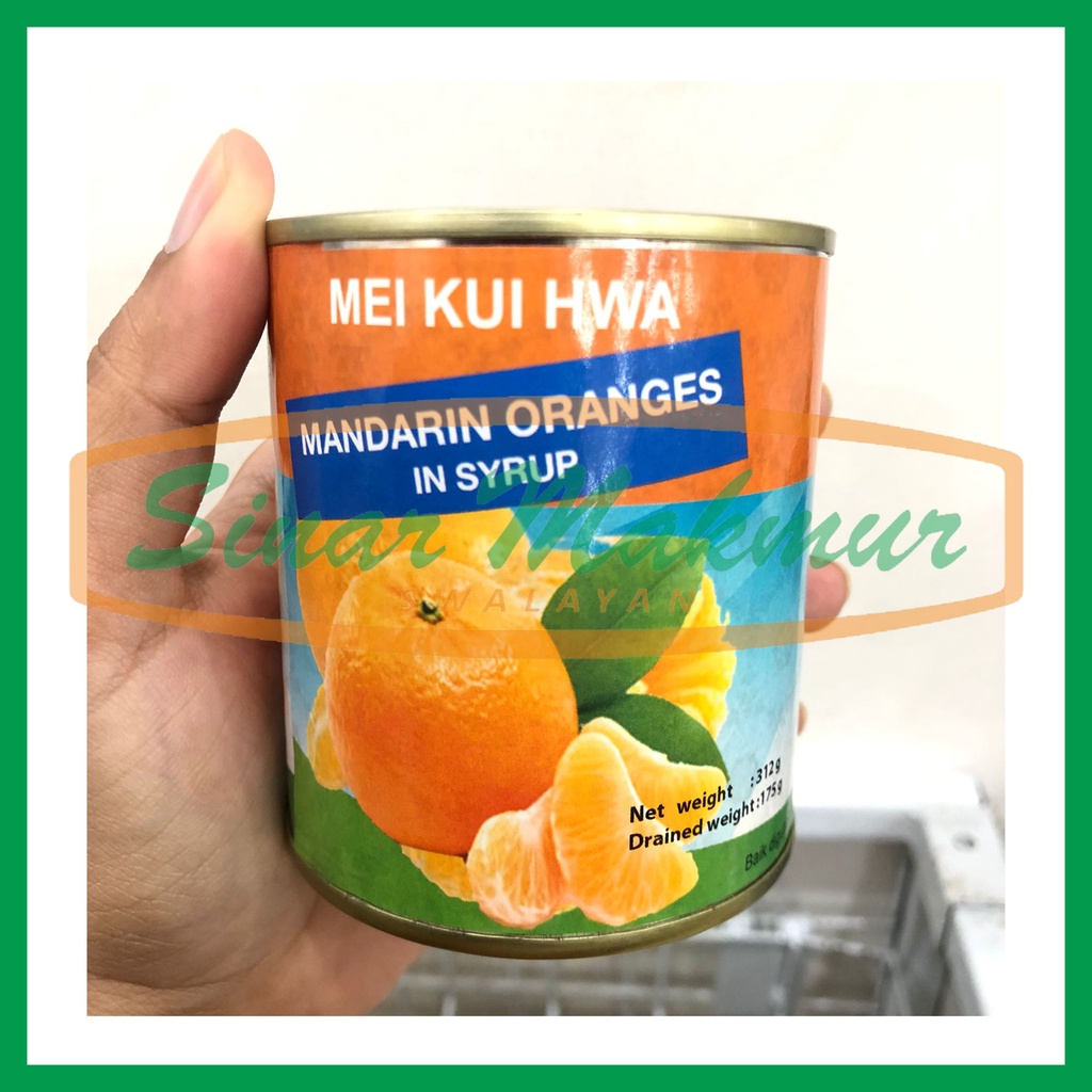 

Mei Kui Hwa Mandarin Orange (Jeruk Dalam Sirup) 312gr