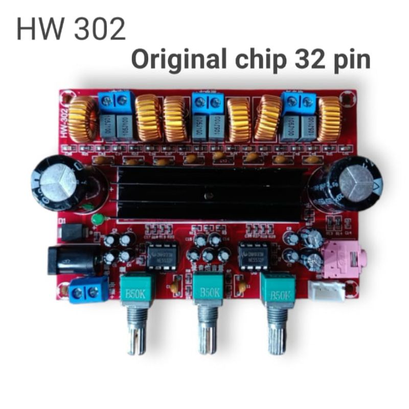 HW 302 AMPLIFIER 2.1 TPA3116D2 CHIP 32 PIN