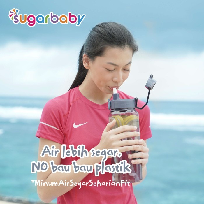 Sugarbaby Tritan Fit Bottle Crystal - Botol Minum