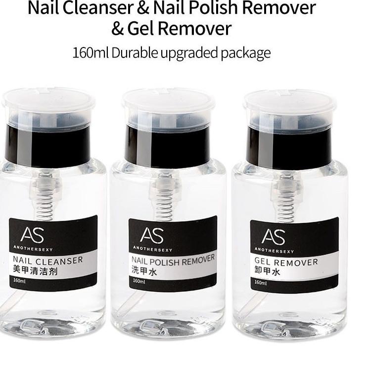 Terlaris AS NAIL CLEANSER & NAIL POLISH REMOVER & GEL REMOVER