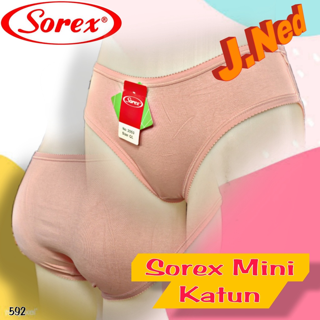 J592 CD WANITA MINI SOREX CELANA DALAM WANITA SOREX MINI M-XXXL