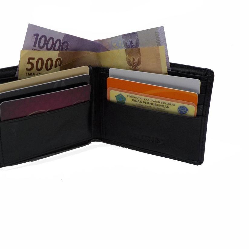 ✶ Auris Dompet Pria Kulit Asli Dompet Laki Kulit Sapi  Original ☇