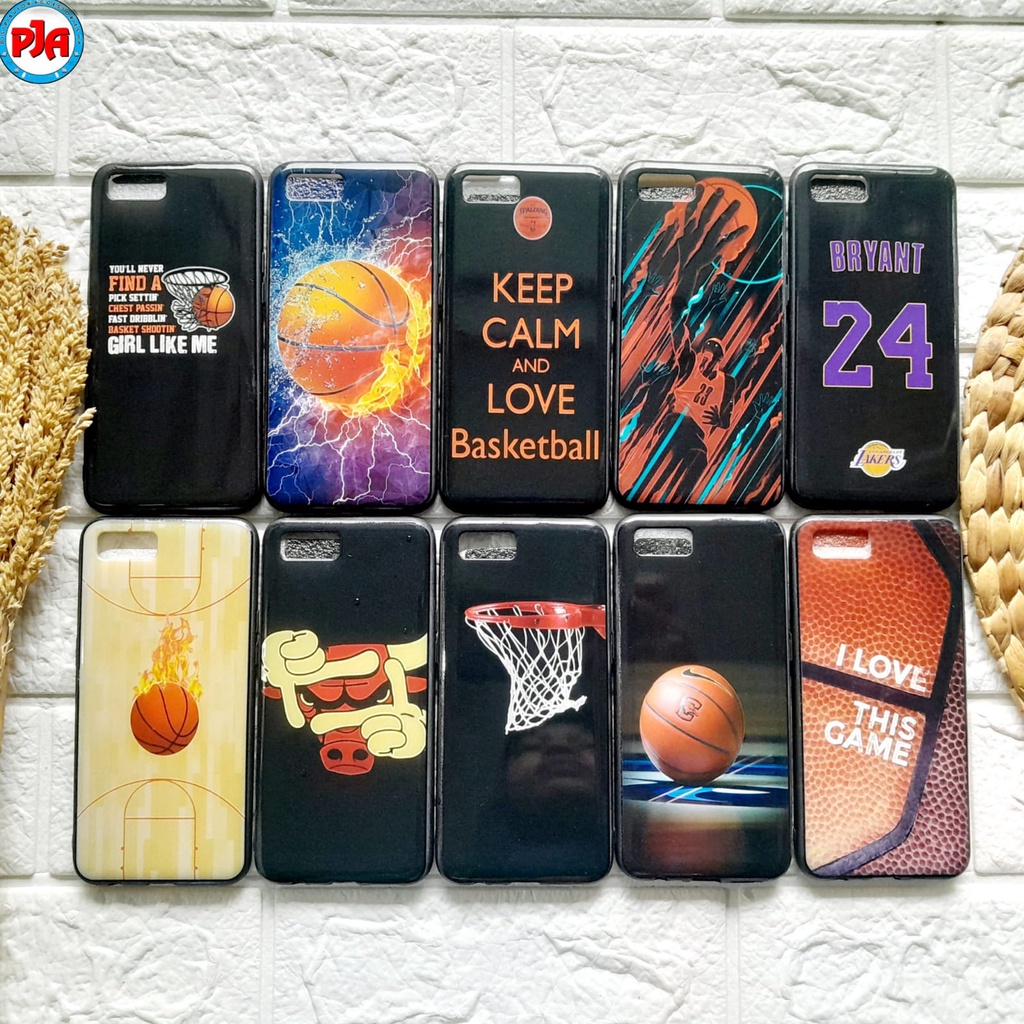 Soft Case Softcase Casing Silikon Karakter Basket Realme C1 C2 C3 C11 C12 C15 C25 C25S