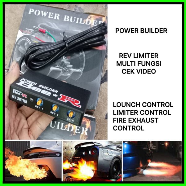 Rev Limiter RPM mobil lounch control.  pembatas putaran mesin rpm plus kontrol ledakan api knalpot. 