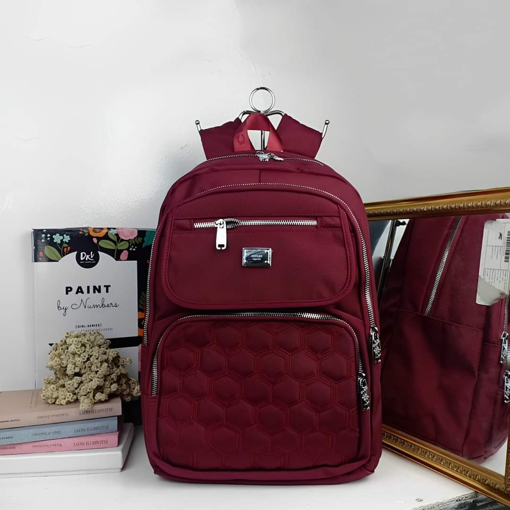 Tas Ransel Chibao 0814XL Bahan Kanvas. Tas Wanita Tas Ransel Wanita Import Tas Chibao Ransel Import BEST SELLER TERBARU BISA BAYAR DITEMPAT.!!!!