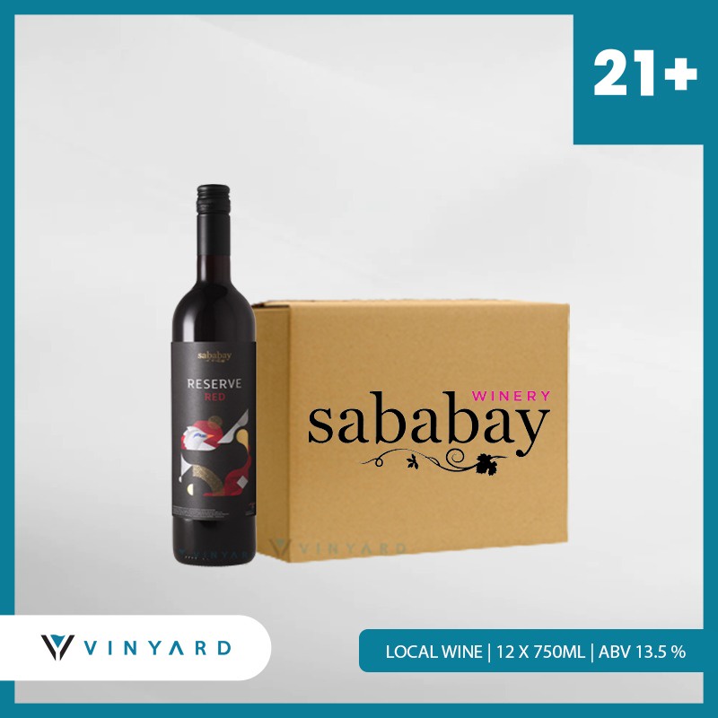 Sababay Reserve Red 750 ml 1 Karton ( 12 Botol )