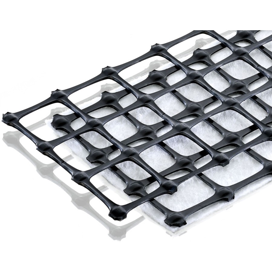 PP Biaxial Geogrid 30-30Kn Civil Engineering Geogrid Ukuran(3,95m x 50m)