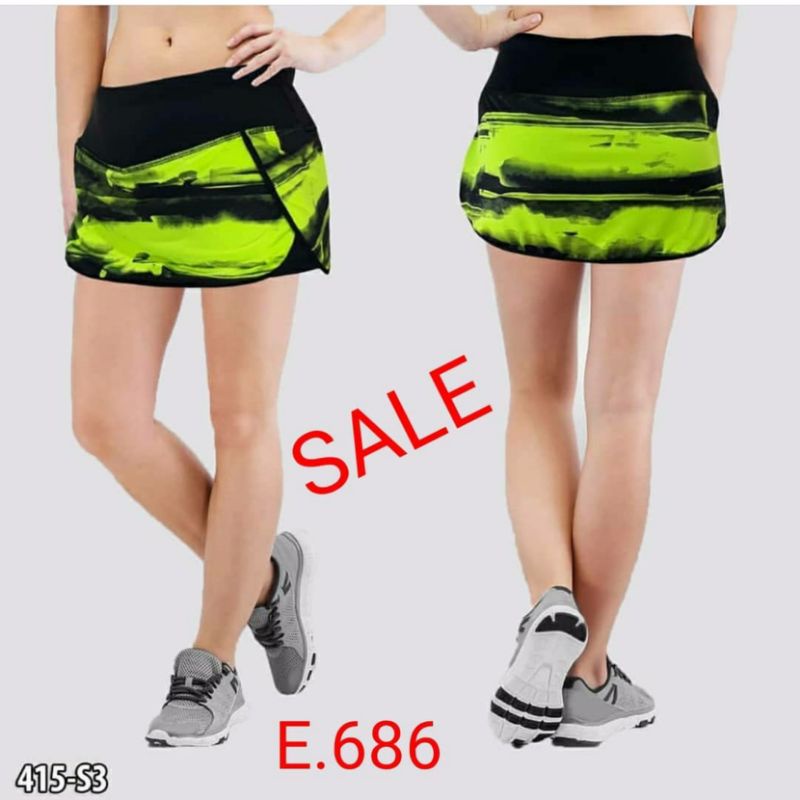 Rok celana pendek sport sixpack