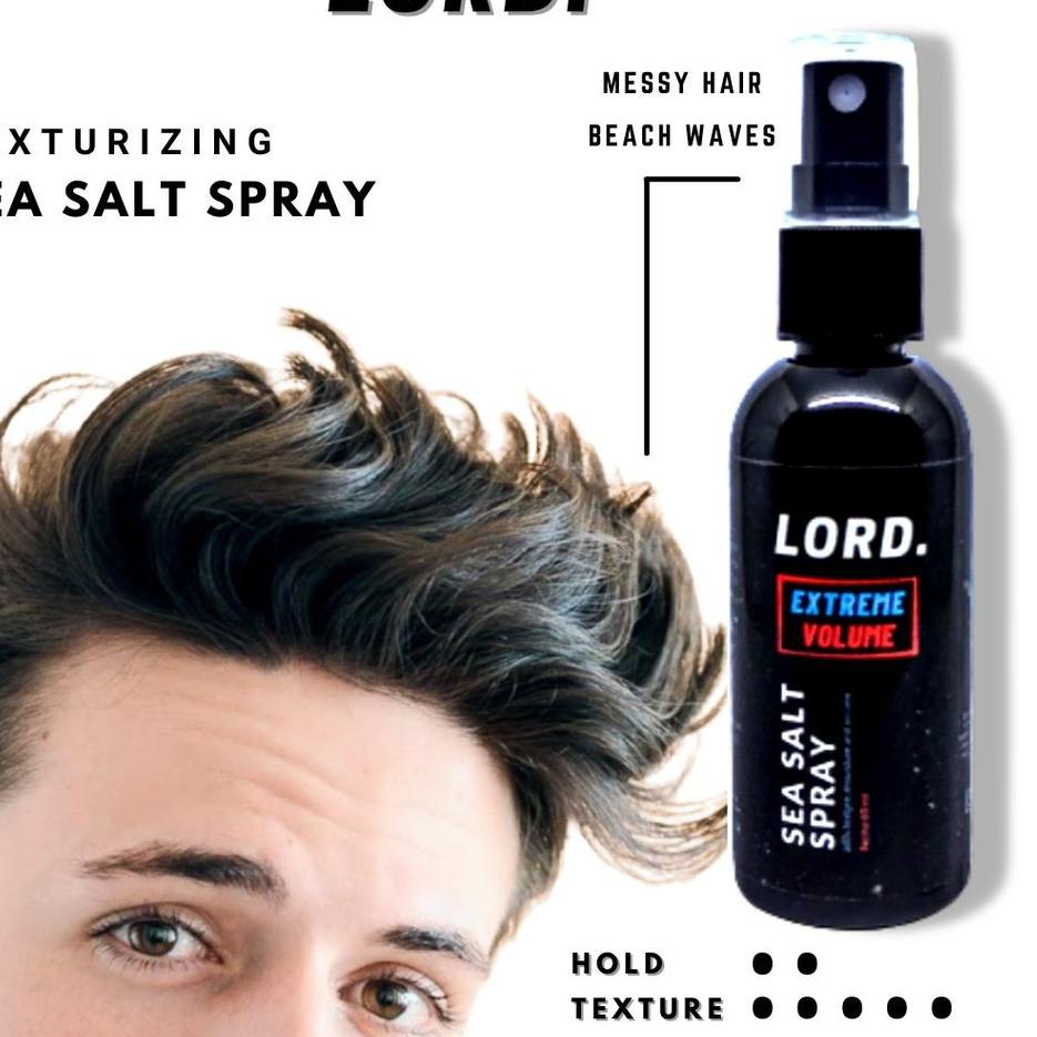 ✨TERBARU✨ Texturizing Sea Salt Spray Lord Official Haircare Pria Wanita murah