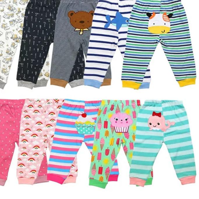 ☼ Celana Bayi Panjang & Pendek 5in1 isi 5pcs SNI ♛