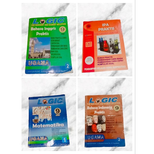 (FREE GIFT) BUKU LOGIC UGAMA. kelas 9 smp