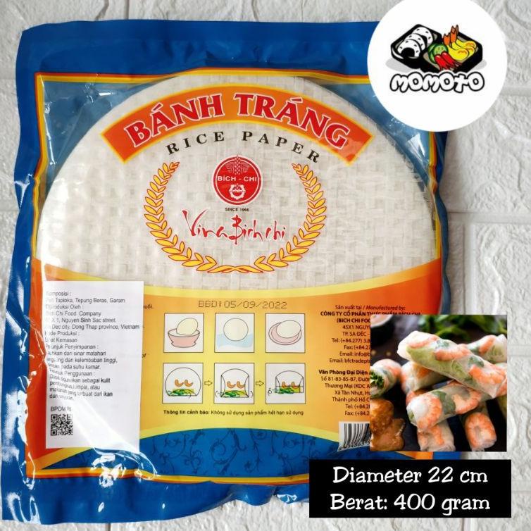 

♦ Banh Trang 400 gr Vietnam Rice Paper / Kulit Lumpia Vietnam / Spring Roll / Salad Wrap ♦