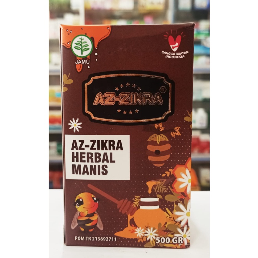 Madu Azzikra Herbal Manis Propolis 500gr