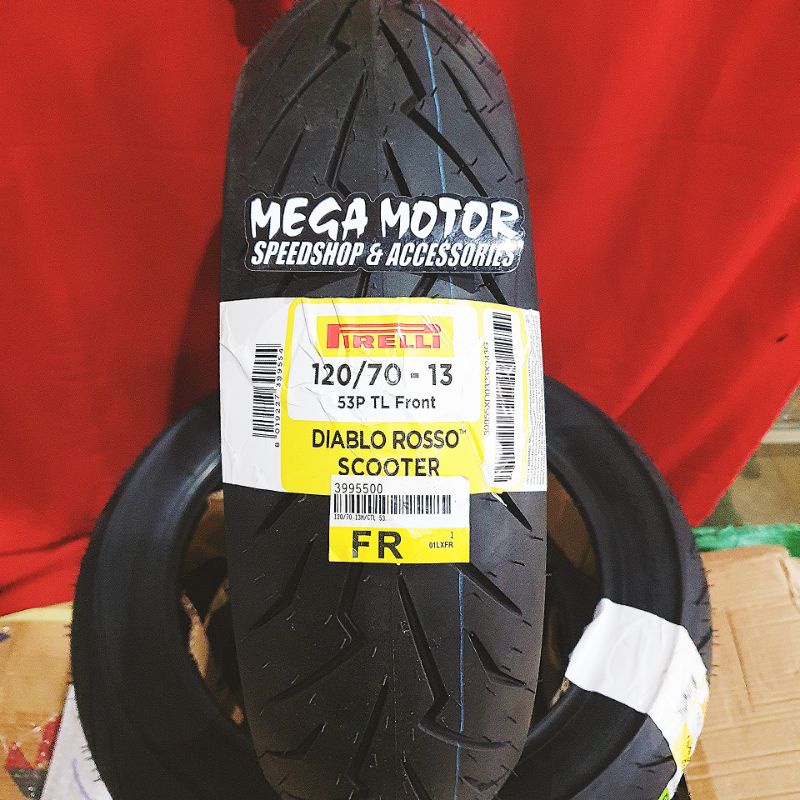 Ban Pirelli Diablo Rosso Scooter 120/70-13