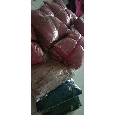 Abaya set hijab cadar kekinian