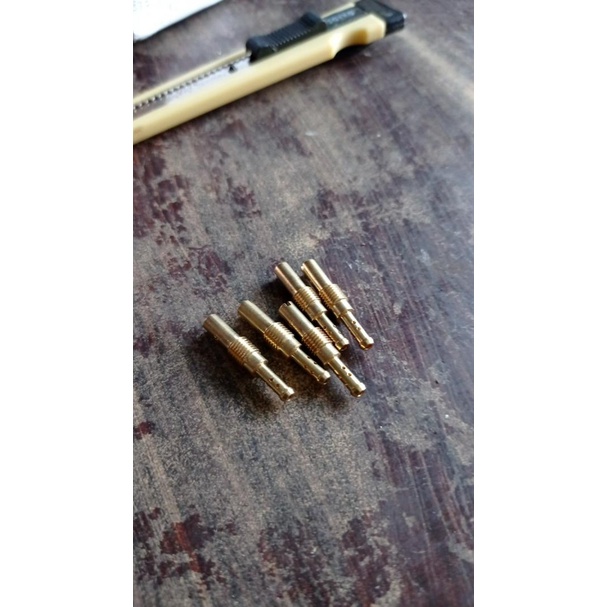 Pilot Jet PJ Karbu PE Keihin Untuk Karburator Carbu Mega Pro Gl Pro Pe28 PE24 PE26 Tiger Megapro Glpro Ukuran 20 22 25 28 30 32 35 38 40 42 45 48 50 52 55 58 60