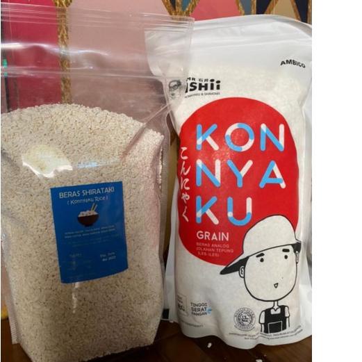 

➫ BERAS SHIRATAKI 1kg/konyaku rice 1kg ➱