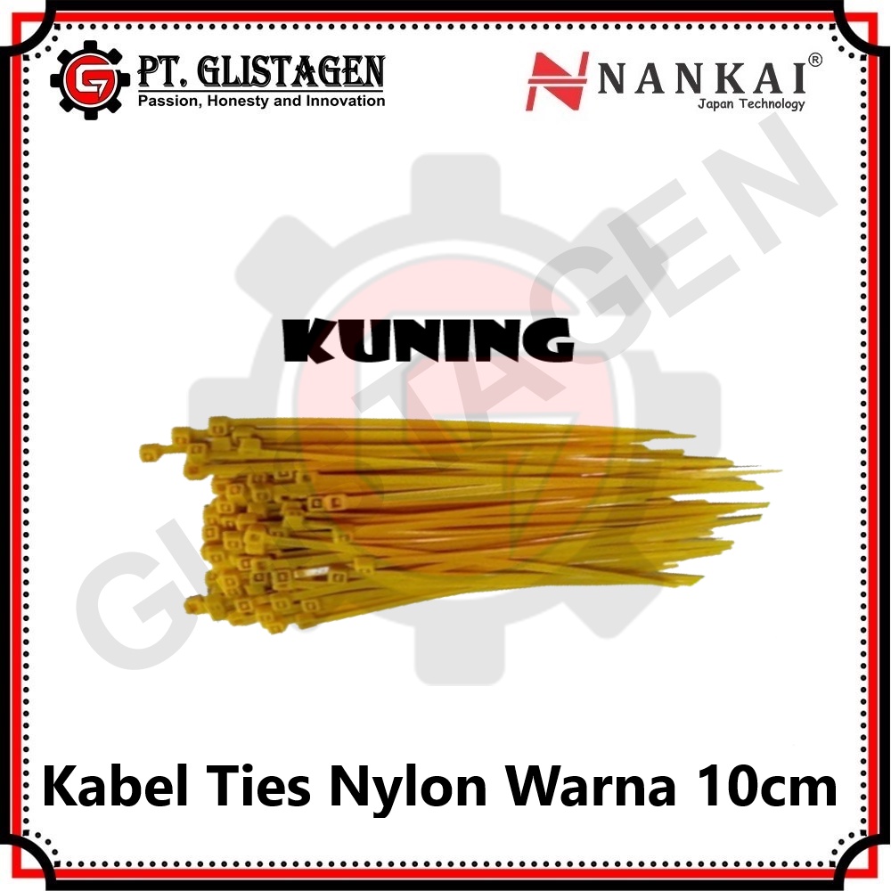 Kabel Ties 2.2 X 100 Mm Tali Pengikat Makanan 10cm Isi 100pcs