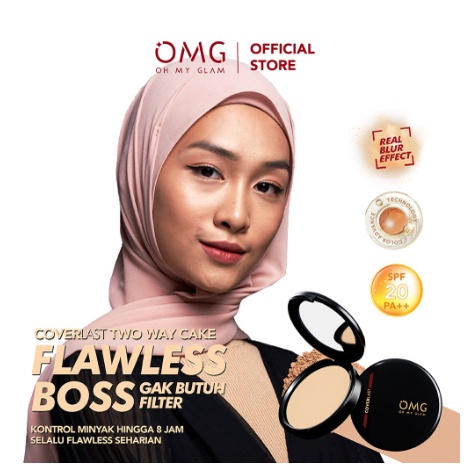 OMG / Oh My Glam Coverlast Two Way Cake 12g