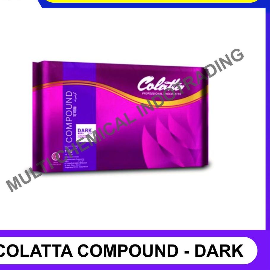 

◄ COLATTA DARK CHOCOLATE COMPOUND / COKLAT BATANG PAHIT 1 KG ☃