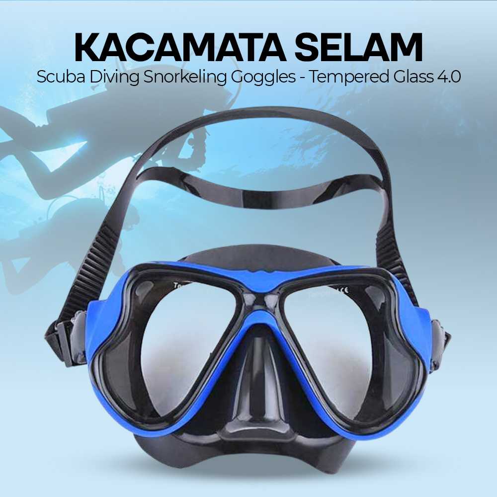 Kacamata Selam Scuba Diving Snorkeling Goggles ZACRO