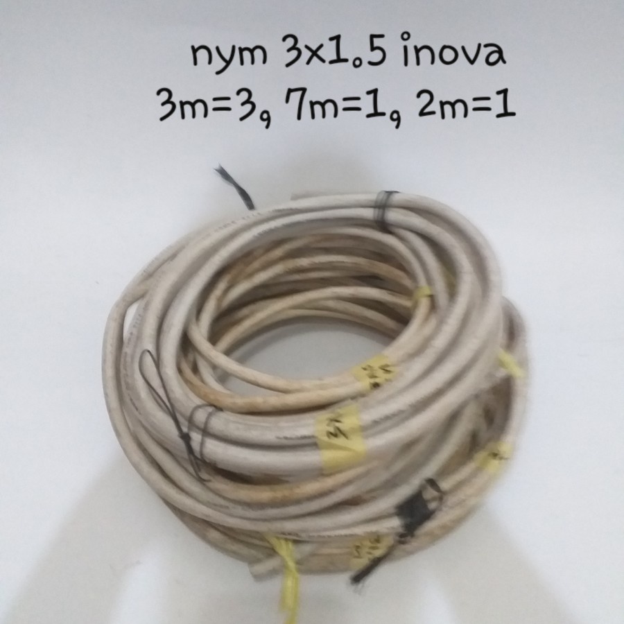 Kabel NYM 3X1,5 INOVA Kawat Besar Harga PROMO Model Supreme