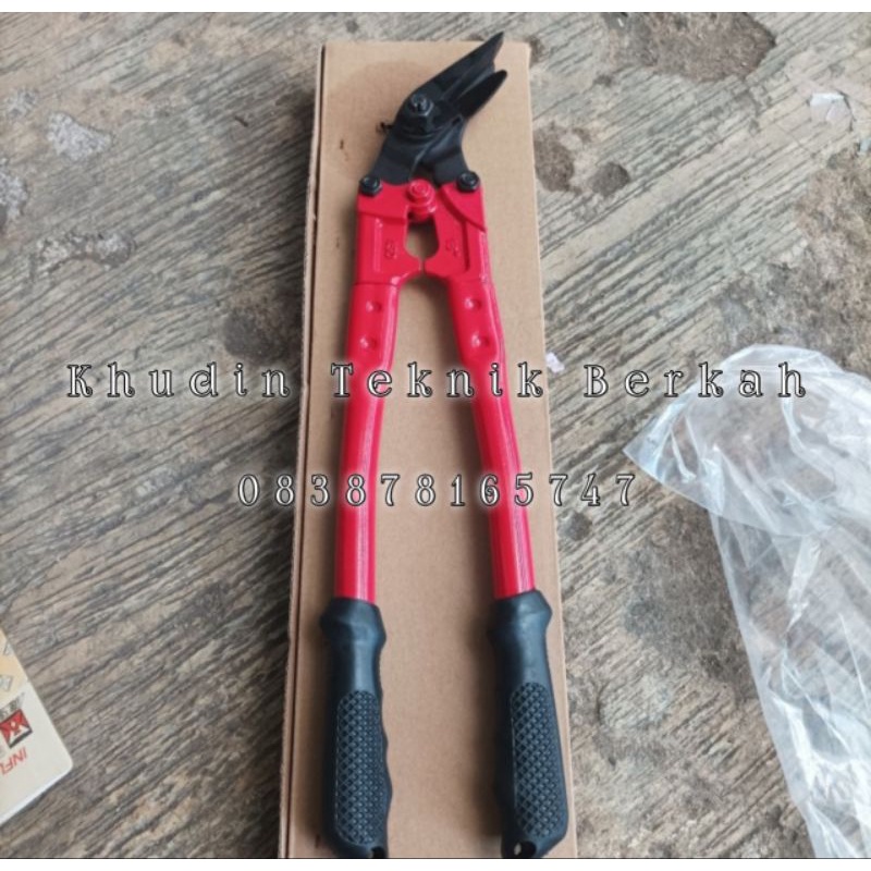 

Gunting Potong Plat Besi Size 18 Inch