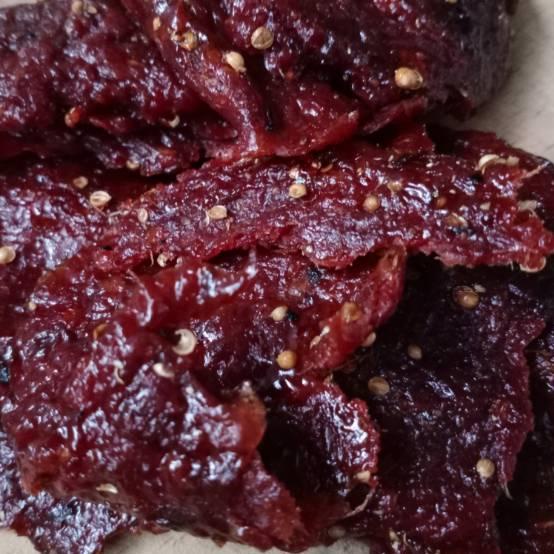 

❅ Dendeng sapi manis 400 gr / dendeng sapi empuk dan halal ►