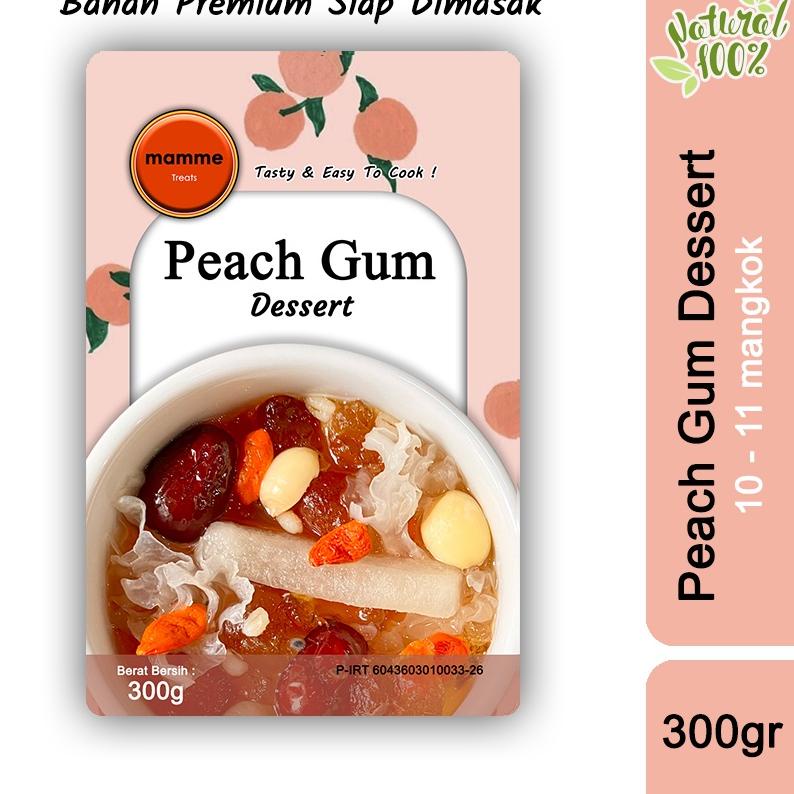 

Get It Now Mamme Paket Peach Gum Komplit super grade A+ / Tao Jiao 300gr (10-11cups) PG-M