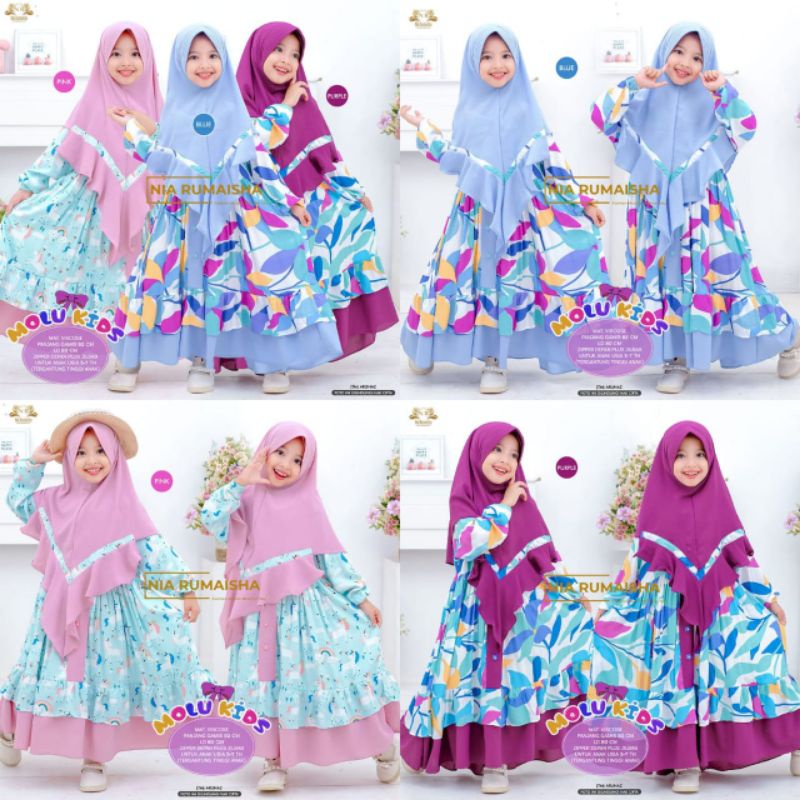 MOLU GAMIS ANAK BY NR SOLO